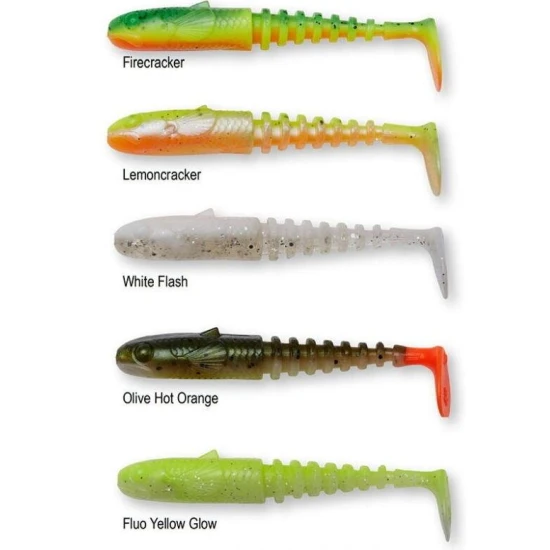 Set Shad SAVAGE GEAR Gobster, Dark Water Mix, 7.5cm, 5g, 5buc/pac